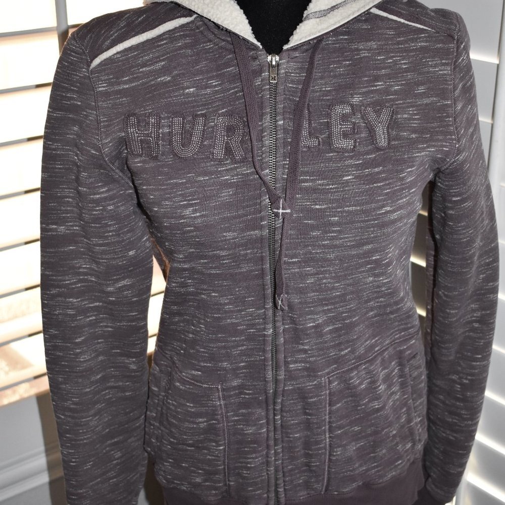 Hurley Zip Up Purple/White Jacket